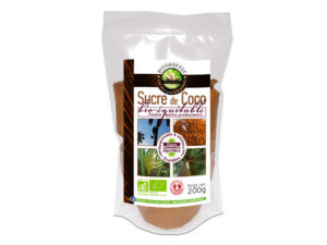 Edulcorant 100% naturel de coco biologique SUCRE DE COCO