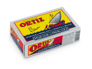 Conservas Ortiz Œufs de merlu (poissons) à l’huile d’olive 110g