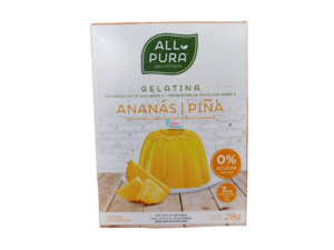 Gélatine de ananas zéro sucre (Ananas Zero Jelly ) 28g – ALL PURA